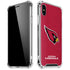 NFL Arizona Cardinals Distressed iPhone XS Max Clear Case